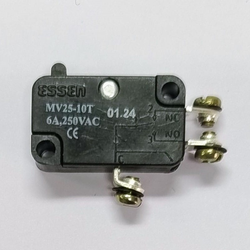 Essen MV25-10T High-temperature miniature Microswitch with plain plunger      